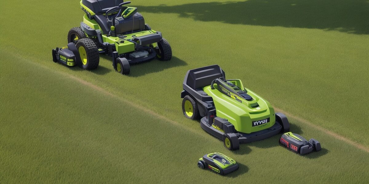 Ryobi lawn mower battery Ryobi lawn mower battery