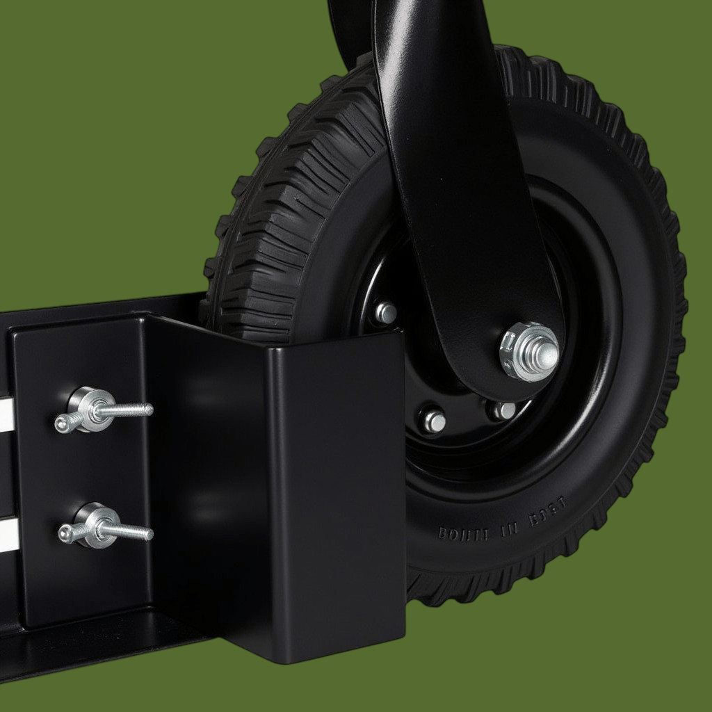 Lawn Mower Wheel Boot Lock for Trailer– 6-10 Inch Adjustable
