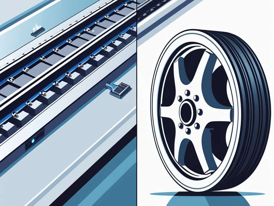 Comparing Tracks to Wheels