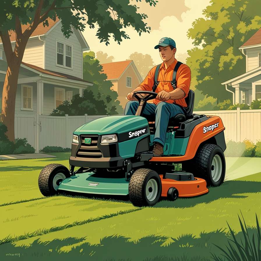 Operating Your Snapper Hi Vac Lawn Mower