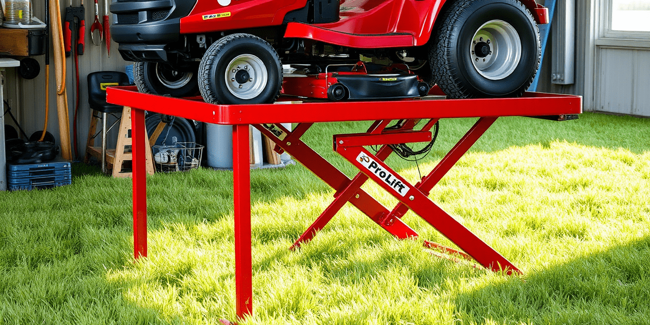 Pro lift lawn moer lift pro lift lawn mower lift