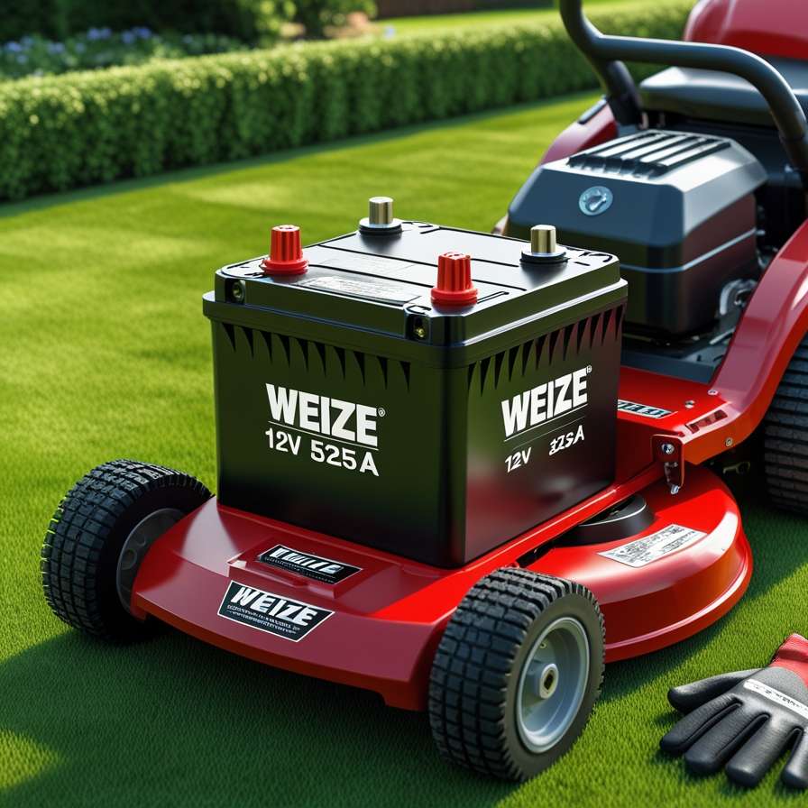 WEIZE Lawn & Garden AGM Battery, 12V