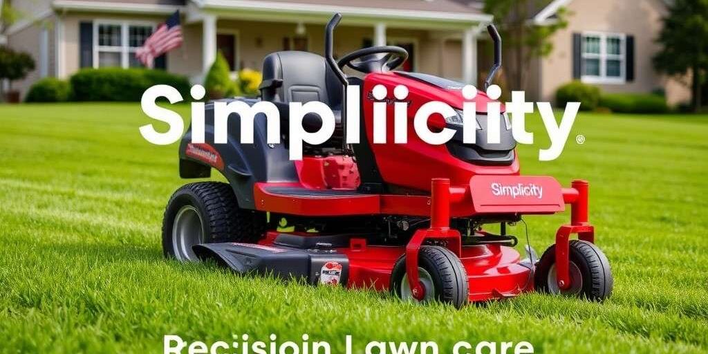 simplicity riding lawn mower Simplicity riding lawn mower
