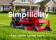 Simplicity riding lawn mower