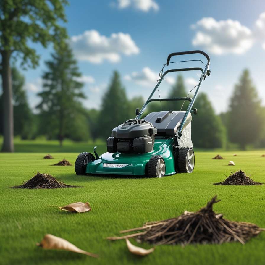 Can a Lawn Mower Remove Dead Grass in michigan