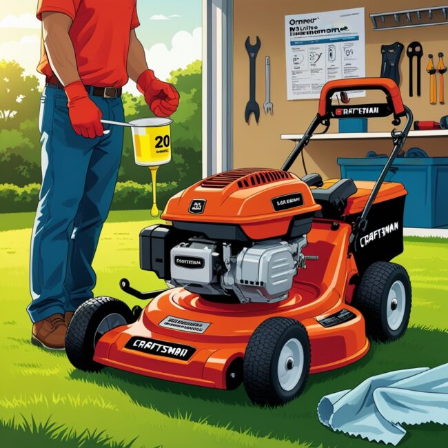 Craftsman 140cc Lawn Mower Oil Capacity
