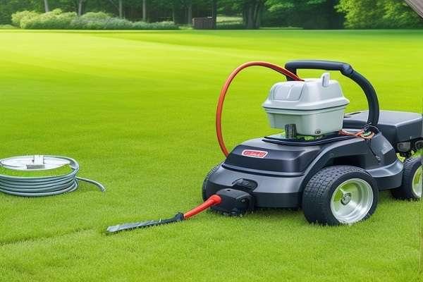 Lawn mower wheel lock